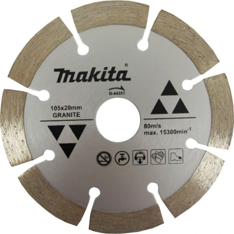 Rebolo Diamantada 105 x 10 x 20 mm para Granito Makita