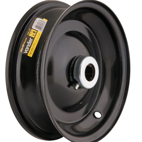 Aro Metálico 3,50x8 200kg Rolamento Rolete Eixo 25mm Vonder