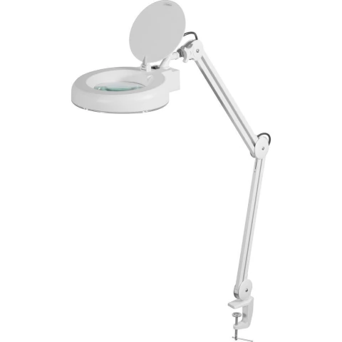 Lupa Articulada c/ Led Bivolt c/ Fixador p/ Bancada Vonder