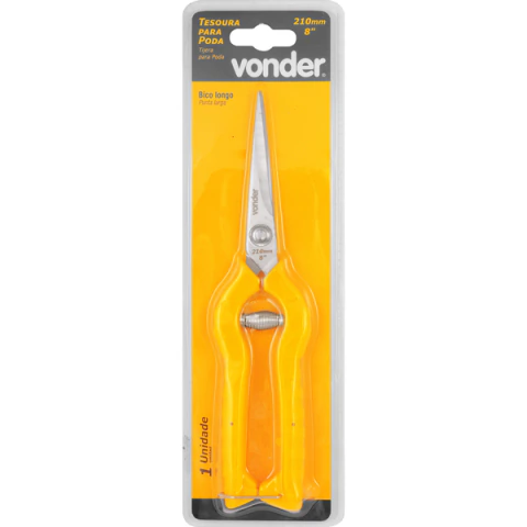 Tesoura para Poda Bico Longo 8" Vonder