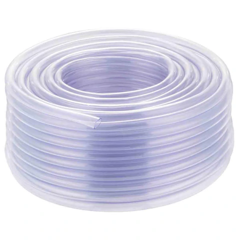 Mangueira Pvc Flexível Cristal 1/2''x1,5Mm 50M Ideal Para Irrigação E Transferência Kala