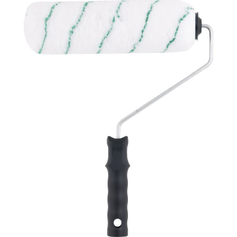 Rolo Pintura Microfibra 23cm Antirrespingo Suporte Vonder