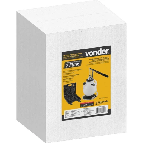 Bomba Manual Para Injetar Fluidos 7 Litros Vonder
