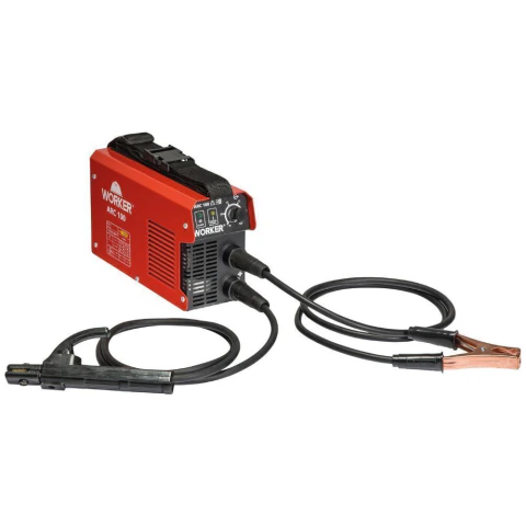 Inversor De Solda Arc 130A 220V 5.5kVA Worker 913820 Leve E Portátil