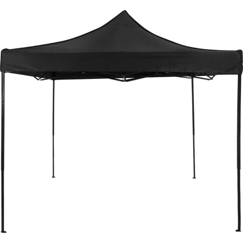 Tenda Gazebo Dobrável Pagoda 3m x 3m Preta Bel FPS 60 Epóxi