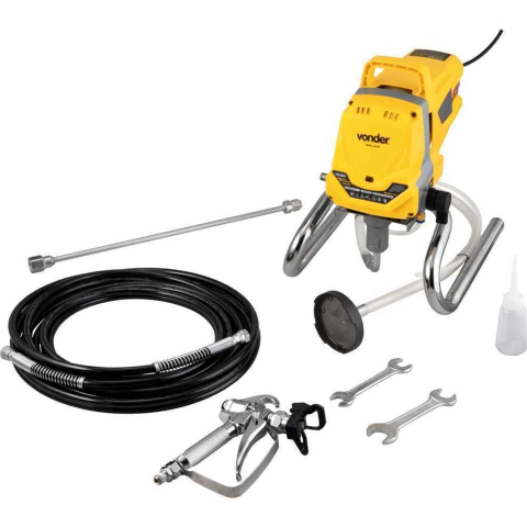 Máquina De Pintura Airless 127V 1010W 3000 Lbf/Pol² 1.5 L/Min Vonder Mpa1010
