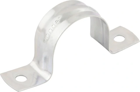 Abrac tipo U 1.1/4" aço carbono zincado c/ 25 peças Vonder