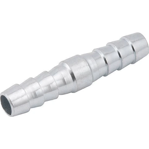 Emenda para mangueira 1/4" aço carbono com 2 peças Vonder
