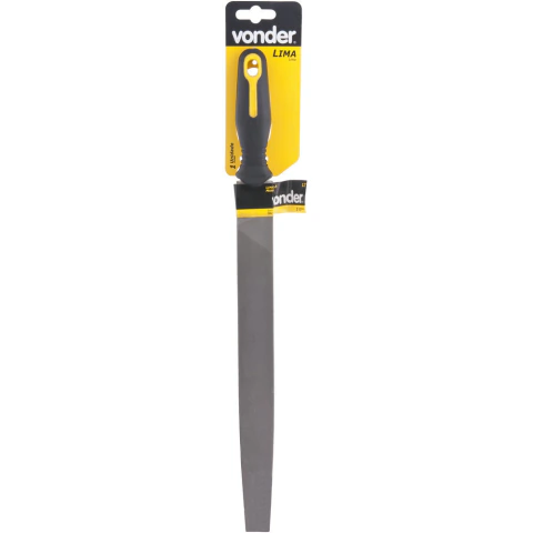 Lima chata murça 12" com cabo plástico Vonder