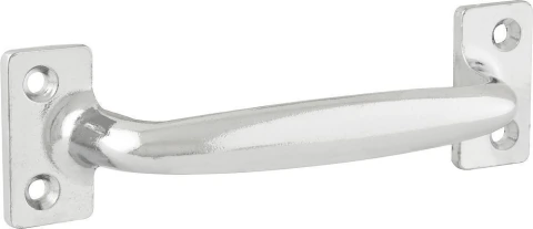 Puxador Tipo Alça 120mm Metálico Niquelado Nove54
