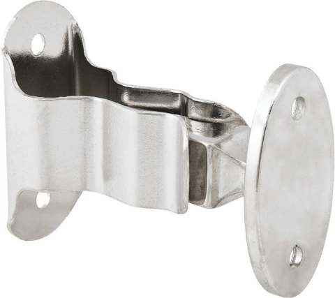 Fixador de porta metálico niquelado para rodapé Vonder