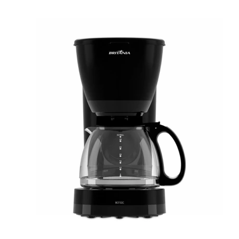 Cafeteira Elétrica Britânia BCF32C 32 Cafés Jarra de Vidro 1.2L 220V