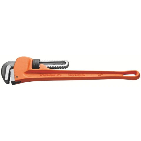 Chave Tubo 14'' Aço Cromo Vanádio Ferro Fundido Norma BS 3594 Pintura Eletrostática Tramontina PRO