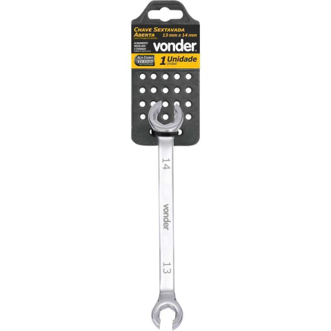 Chave Sextavada Aberta 13X14 mm Vonder