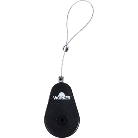 Dispositivo Antifurto Retrátil 1M 0,9mm Aço Inoxidável Worker