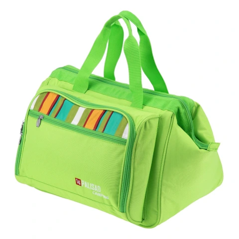 Bolsa Térmica Camping 42x27x33cm Palisad Isolamento PEVA e EPE Poliéster 600D