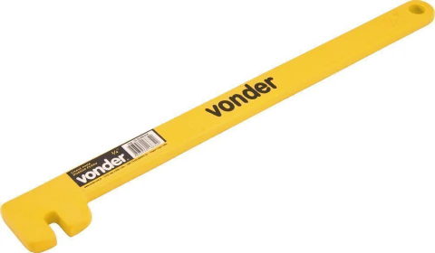Chave para dobrar ferro 1/4" aço carbono pintado Vonder