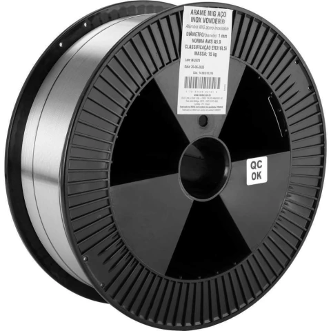 Arame Mig Aço Inox Er316Lsi 1 Mm 15 Kg Vonder