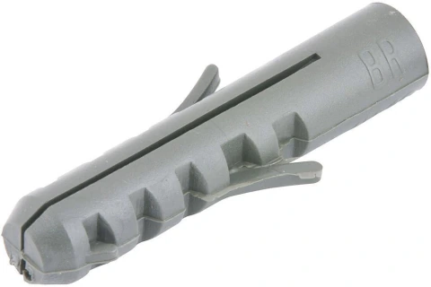 Bucha plástica 6x30mm com 1000 peças - Vonder