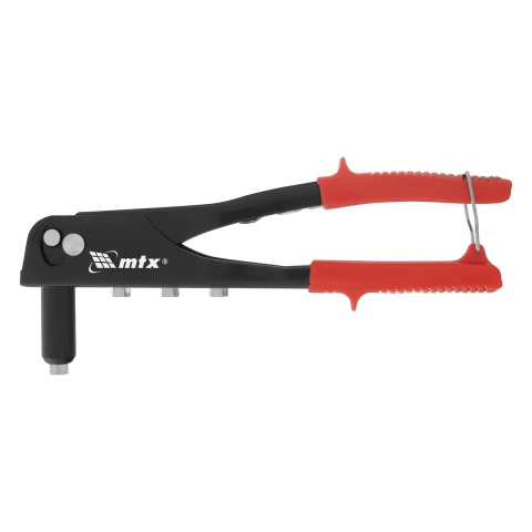 Rebitador Manual Alicate 2.4-4.8mm 250mm MTX Fixação Robusta Aço Estrutural