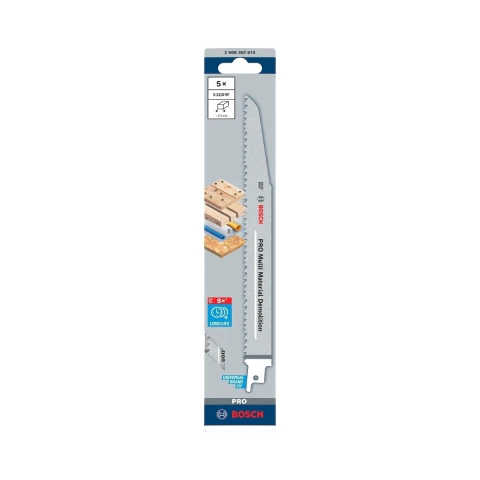Lâmina Serra Sabre S1110Vf Bosch Pro Multimaterial Demol. 5U