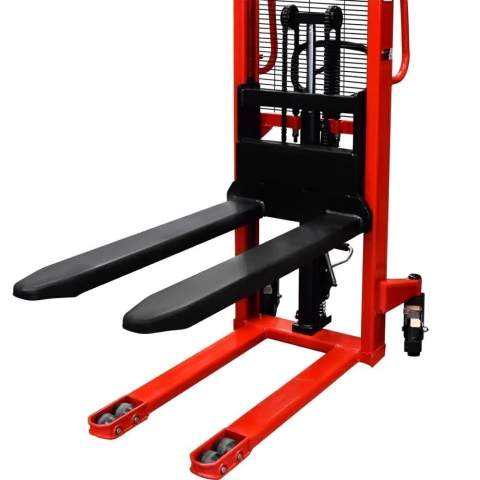Empilhadeira Manual 2,0T 1150X550 Roda Dupla Nylon 1600mm Elevação Worker