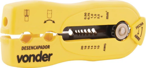 Desencapador para cabos fixo Vonder
