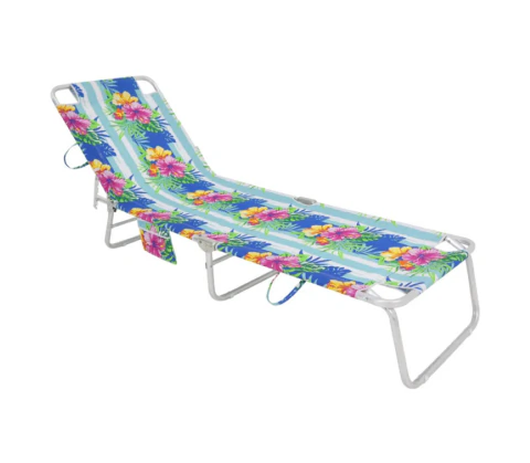 Cadeira Espreguicadeira Comfort Floral Bel
