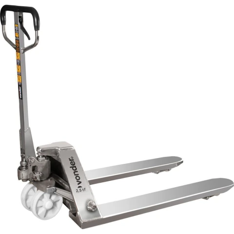 Paleteira Hidráulica Inox 2,5 Ton 1.150x685 Pin 256 Vonder
