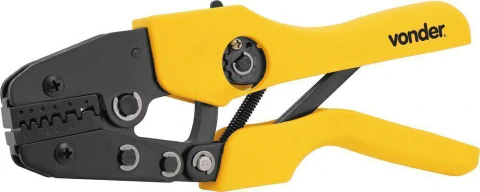 Alicate Prensa Terminal Ap054 Catraca 0,5mm² À 6mm² Vonder