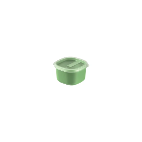 Pote Tramontina MixColor 150 ml Polipropileno Verde Sálvia Tampa Transparente Livre De BPA