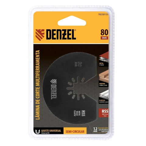 Lâmina De Corte Semicircular Para Multiferramenta Oscilante Aço Rápido 60mm Mtx