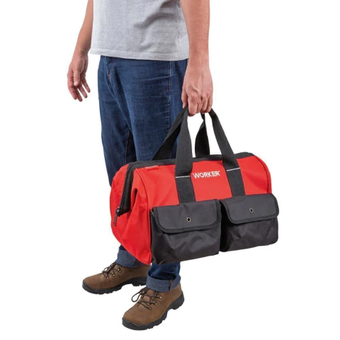 Bolsa Para Ferramentas 16'' Poliéster 600D Worker Estrutura Metal