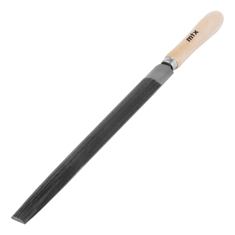 Lima Meia Cana 12pol 300mm Cabo Madeira MTX 1PC