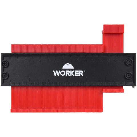 Gabarito Medidor De Contorno 10'' 250Mm Para Marcenaria E Metal Worker