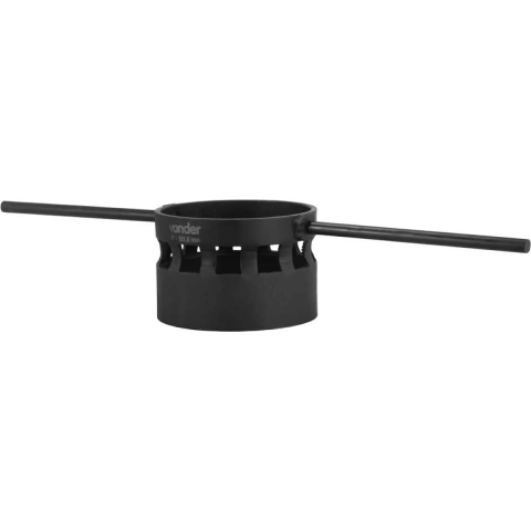 Tarraxa Para Cano Pvc 4'' Aço Carbono Vonder