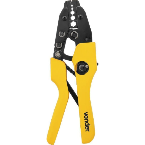 Alicate Prensa Terminal Ap106 Catraca 1,0mm² À 6,0mm² Vonder