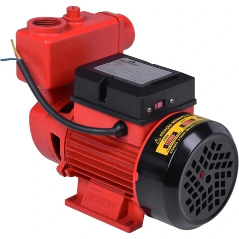 Bomba Periférica Auto Aspirante 1/2Hp 127/220V 37m 7m 0,37Kw Worker