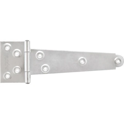 Dobradiça leme Lisa 8" aço carbono zincado Vonder