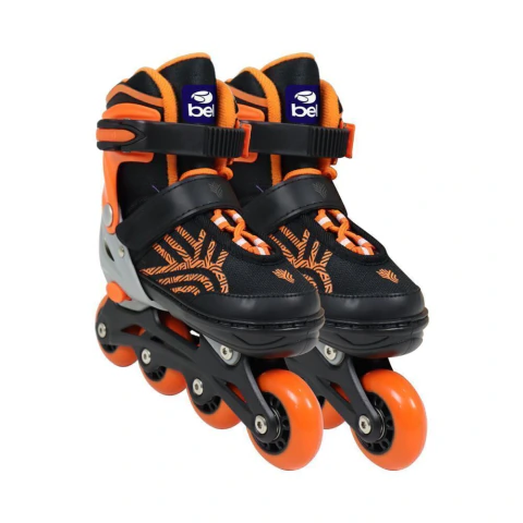 Patins Inline Bel Flexx 3.0 Laranja M (33-36) (P55)