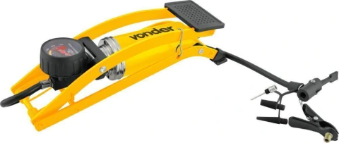 Bomba De Ar Para Pneus Com Pedal 100 Lbf/pol² 60cm Vonder