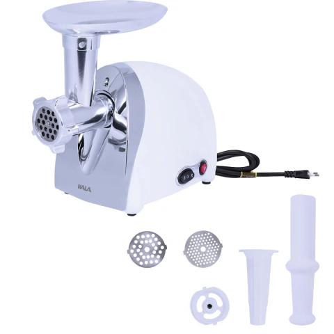 Moedor De Carne Elétrico 500W 220V Com Acessórios Aço Inoxidável Kala