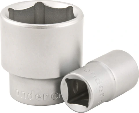 Soquete sextavado enc 1/2" 30mm curto vanád. Vonder