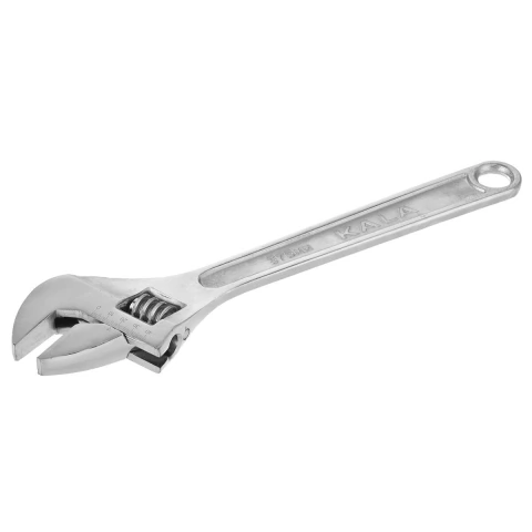 Chave Ajustável 18'' 44cm Aço Carbono Forjado Cromada Kala