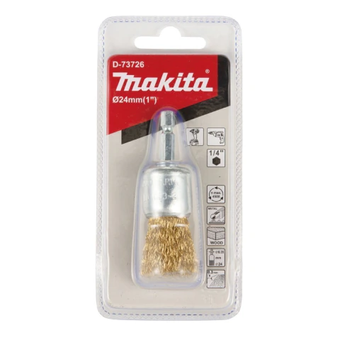 Escova de Aço Tipo Pincel 24 mm Makita D-73726