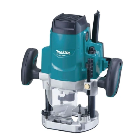 Tupia 12Mm 1/2'' 1650W 22000RPM Com Guia Reta Pinça Chave M3600B 220V Makita
