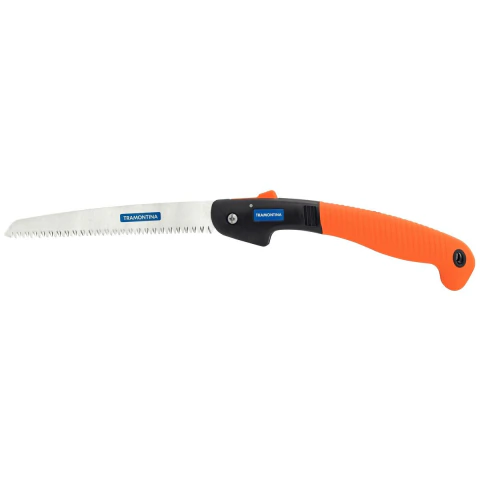 Serrote de Poda Profissional Metálico Dobrável 8'' / 210mm Tramontina com Cabo Plástico