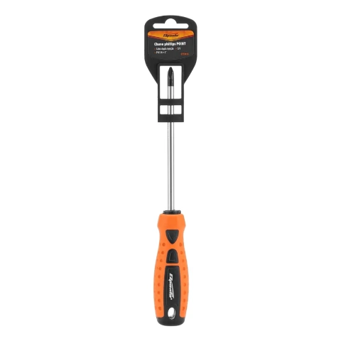 Chave Phillips Ph2 125 Mm 5 Polegadas Cabo Emborrachado Sparta 1 Peça Aço Carbono
