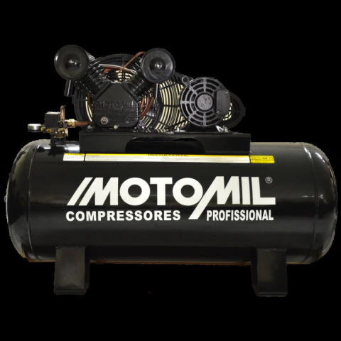 Compressor 140lbs 6HP Trifásico 220/380V CMV-25/200 Motomil