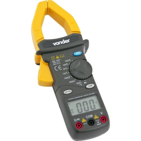 Alicate volt amperímetro digital ac/dc 750-1000 volts Vonder